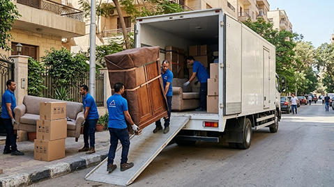 شركة كويتك تقدم عروض على نقل الأثاث في مبارك الكبير