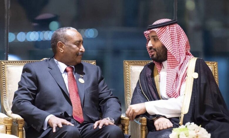 Mohammed bin Salman and Al-Burhan... السعودية والسودان