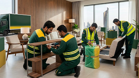 شركة الهدى للنقل والخدمات المنزلية أفضل شركات نقل الأثاث من السعودية إلى الكويت بأرخص الأسعار